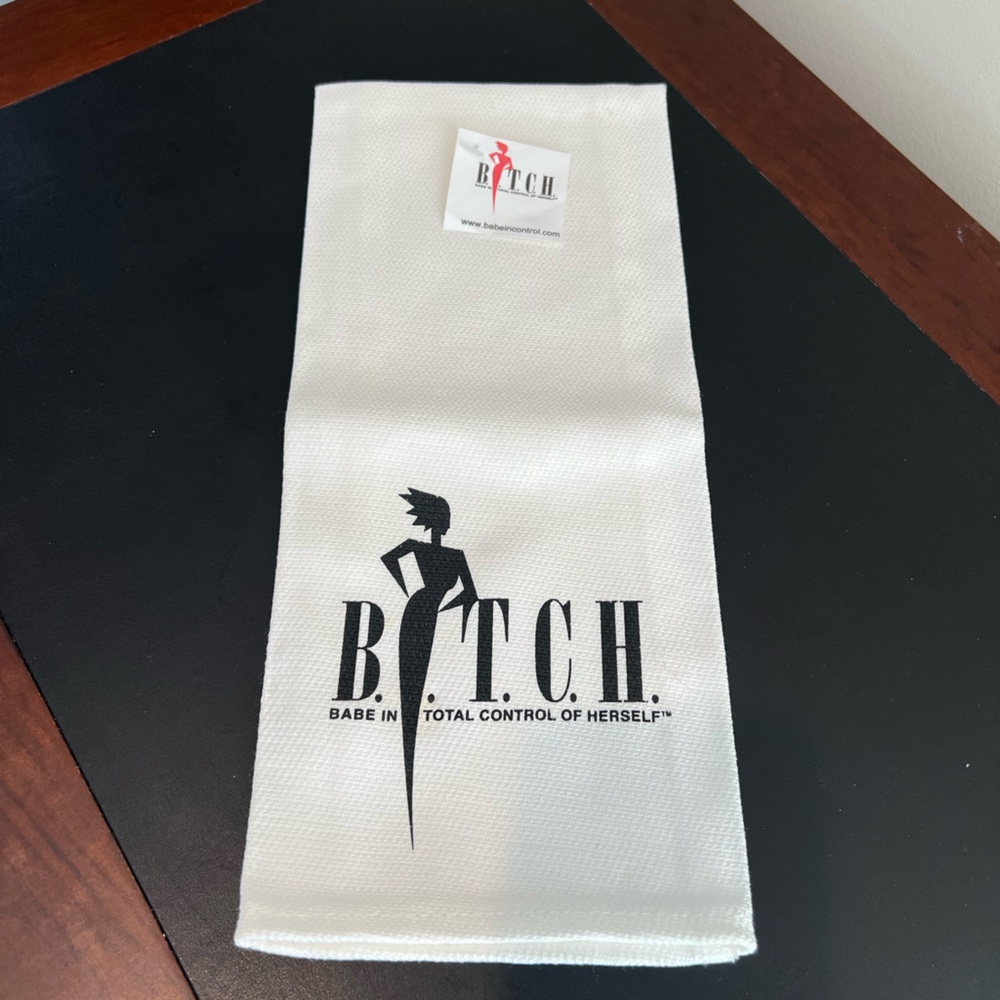 B.I.T.C.H. Themed Decorative Funny Kitchen Dish Towel NWT